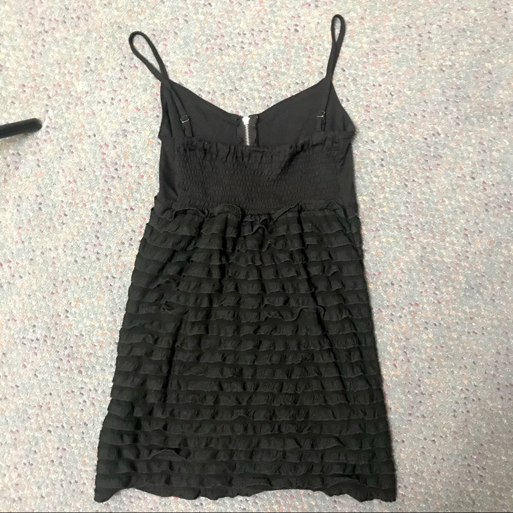 Vintage Goth Ruffle Dress - Picture 3 of 3